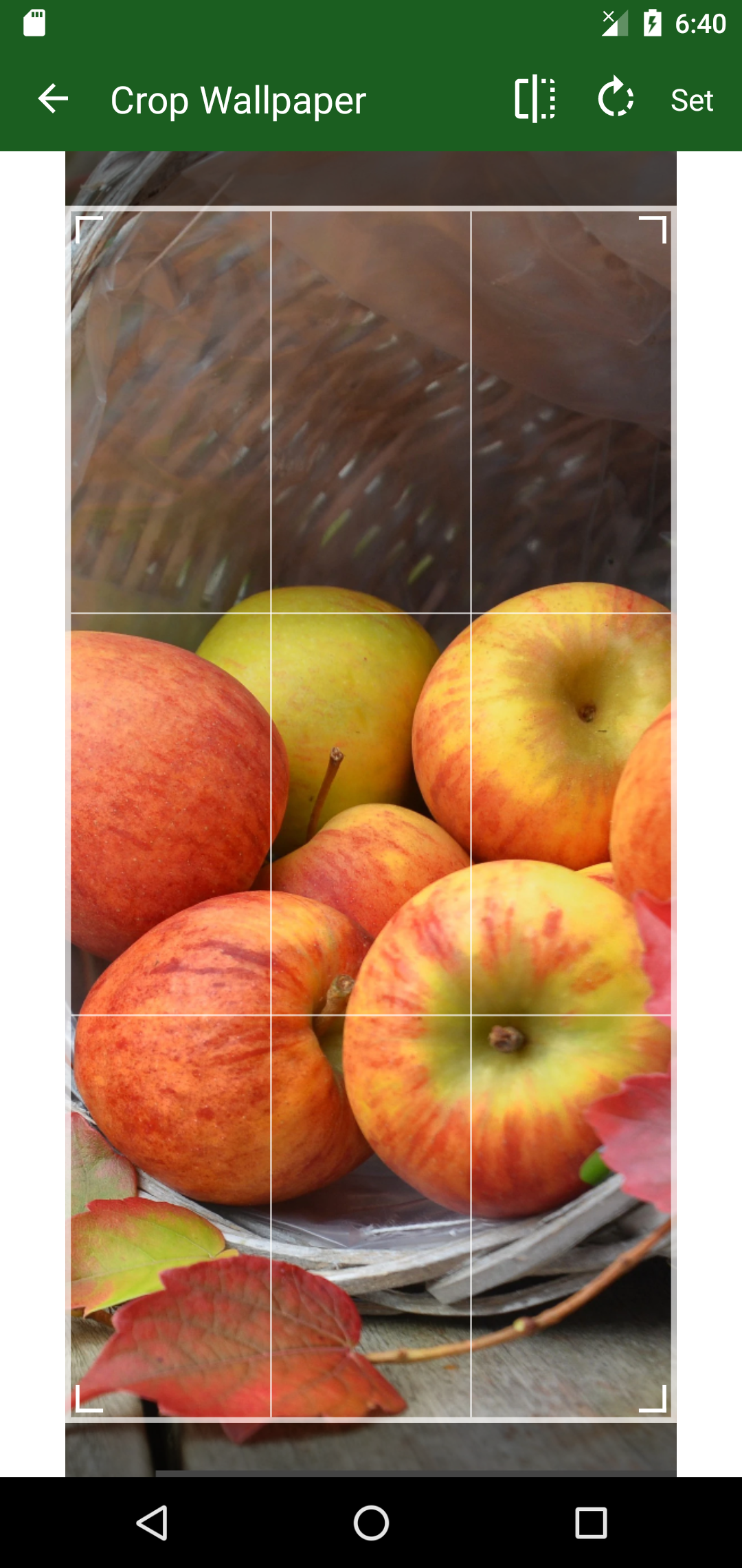 اسکرین شات 5 برنامه Fruit Wallpapers