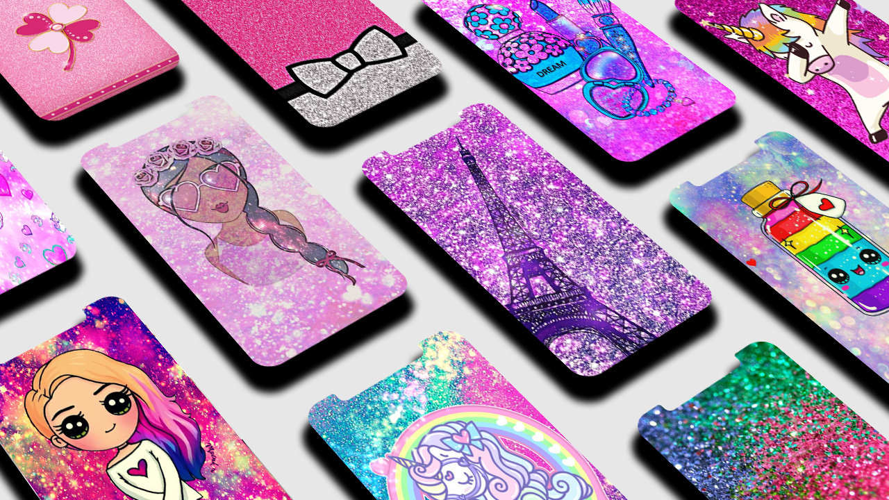 اسکرین شات 1 برنامه Glitter Wallpaper