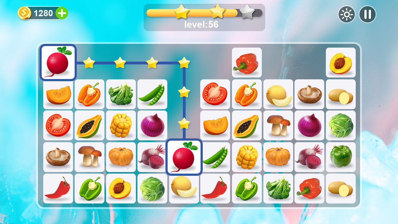 اسکرین شات 1 بازی Connect Tile - Match Animal