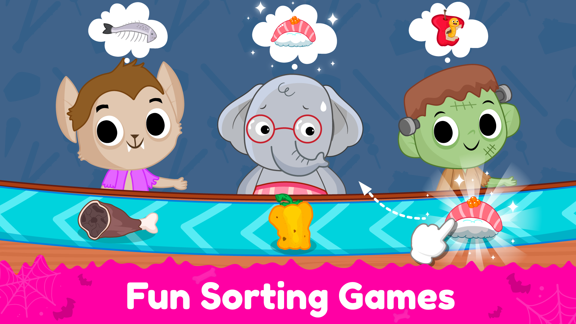اسکرین شات 4 بازی Toddler Games Spooky Halloween