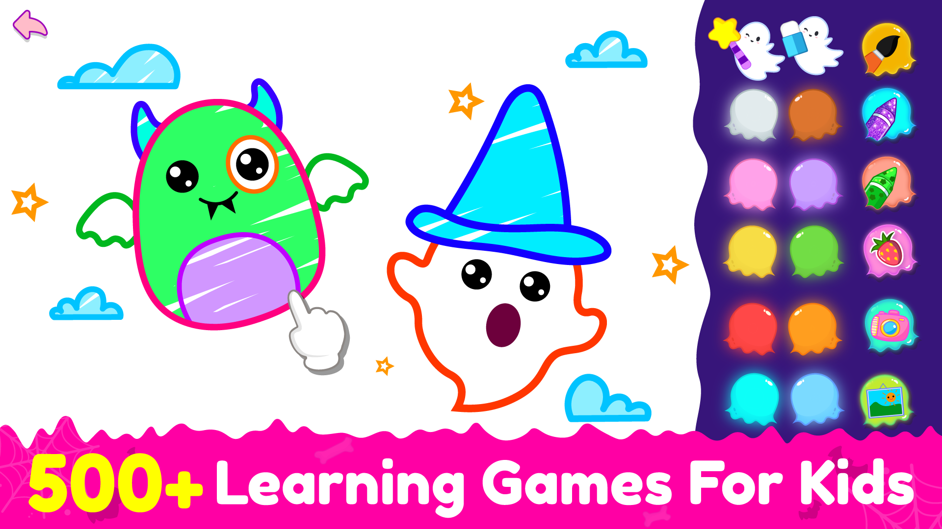 اسکرین شات 2 بازی Toddler Games Spooky Halloween