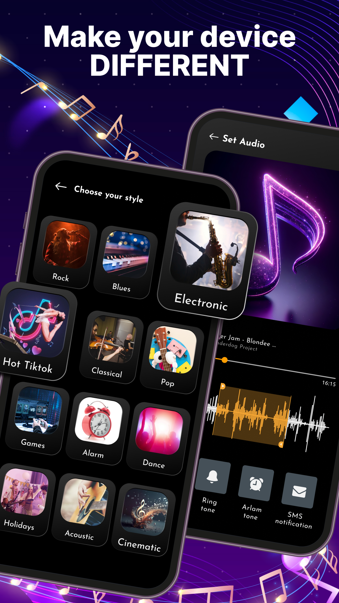 اسکرین شات 4 برنامه Ringtones Music - Ringtone App