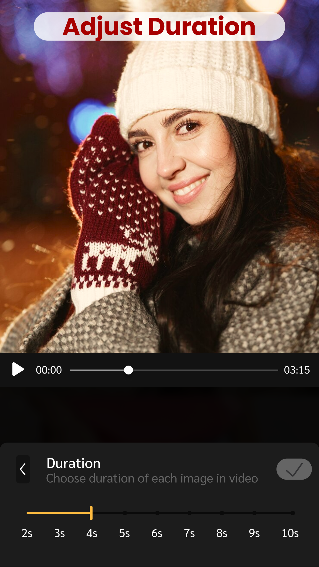 اسکرین شات 5 برنامه Photo Video Slideshow Maker