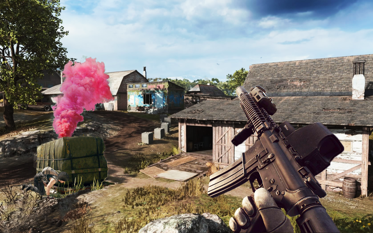 اسکرین شات 1 بازی Survival Fire Battlegrounds 3D