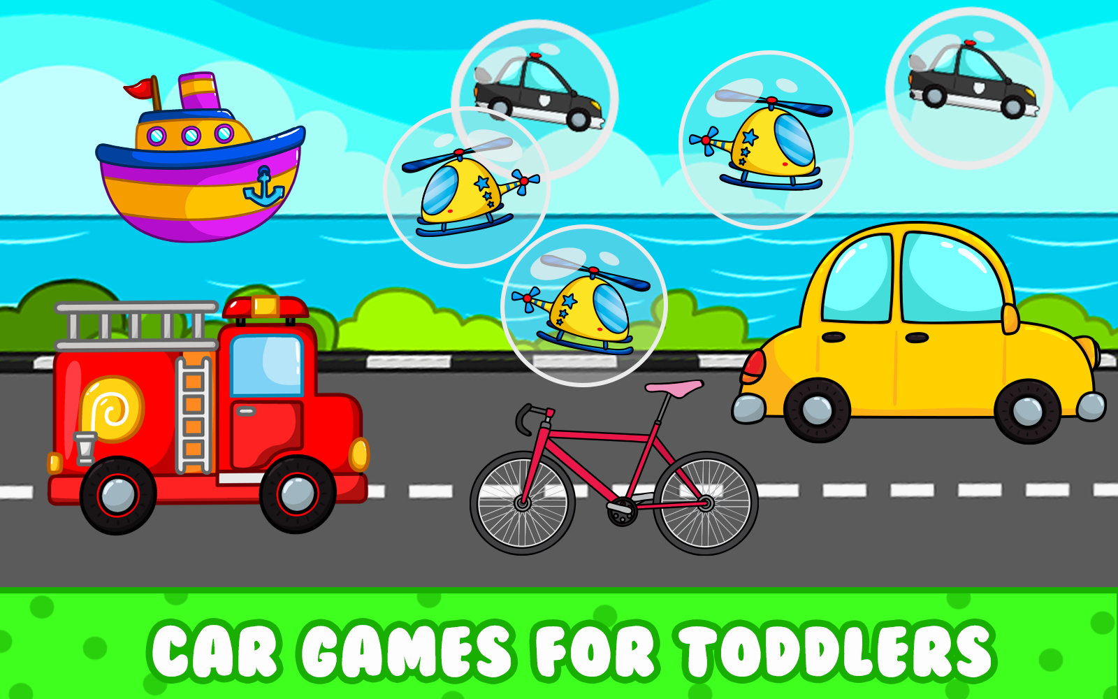 اسکرین شات 6 بازی Balloon Pop Kids Learning Game