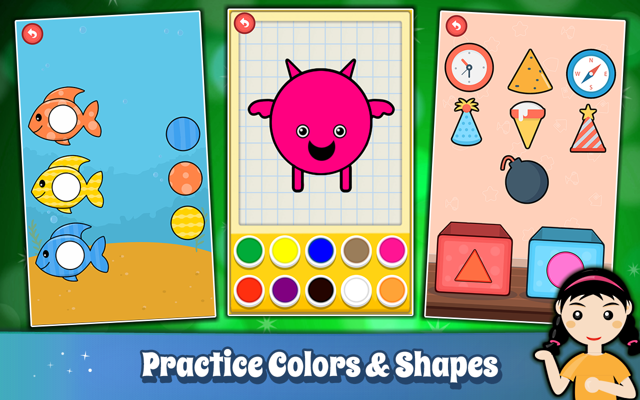 اسکرین شات 4 بازی Shapes & Colors Games for Kids