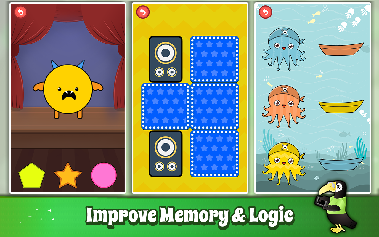 اسکرین شات 2 بازی Shapes & Colors Games for Kids