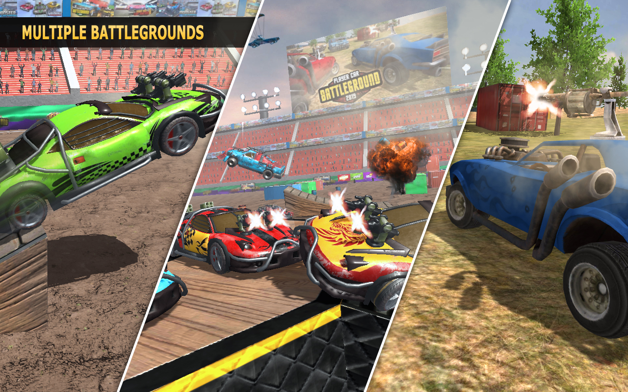 اسکرین شات 2 بازی Player Car Fire Battleground