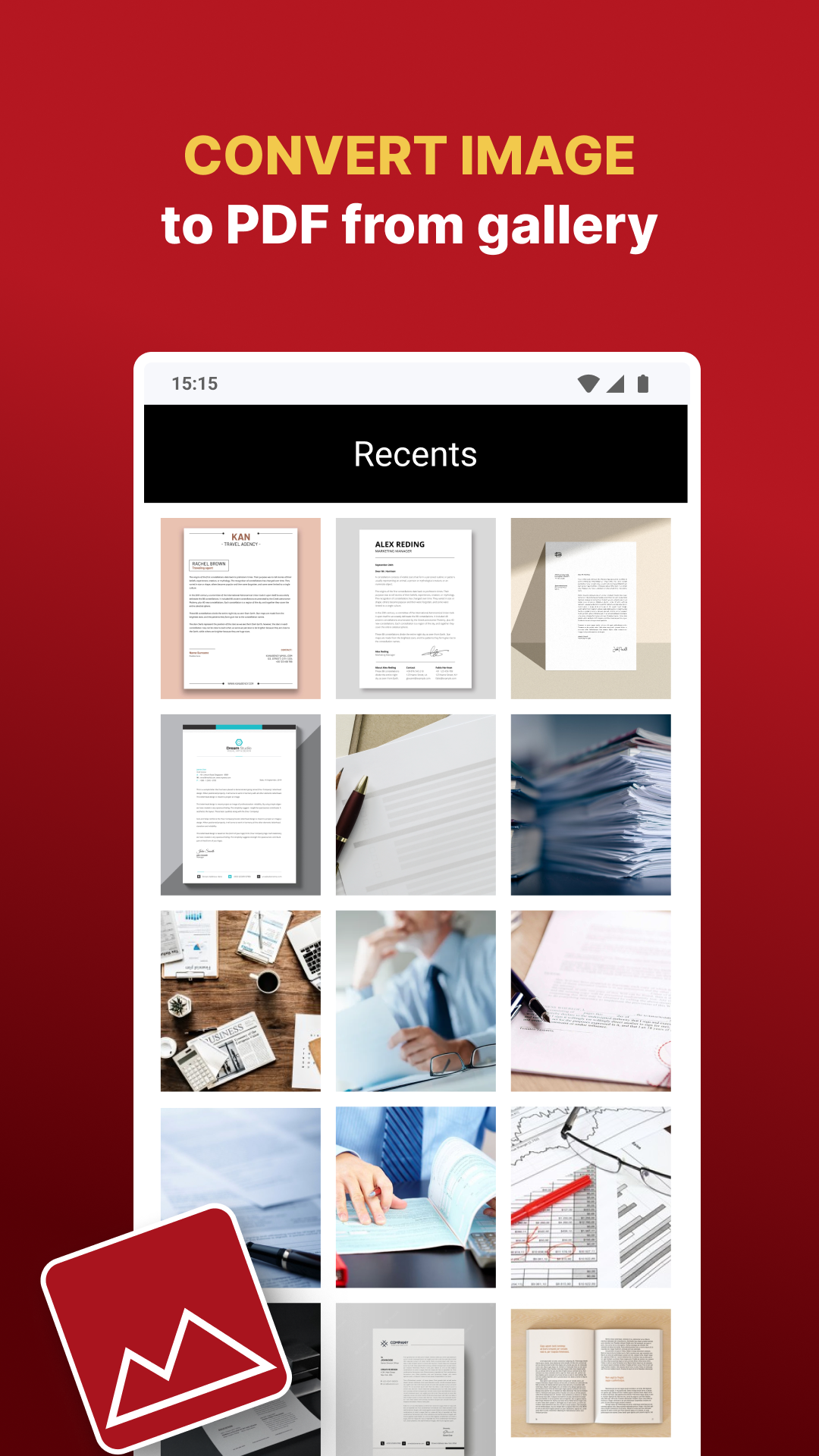 اسکرین شات 5 برنامه Photo to PDF Maker & Converter