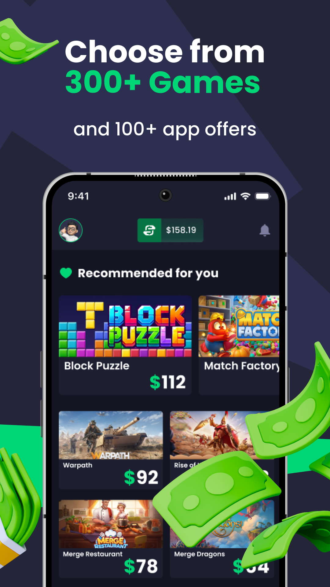 اسکرین شات 3 برنامه Freecash: Earn Money & Rewards