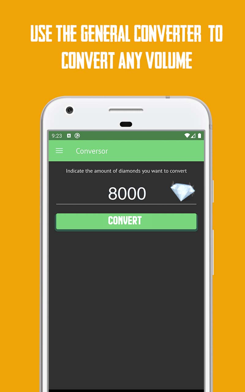اسکرین شات 1 برنامه ITEMSFF | Diamonds Calculator