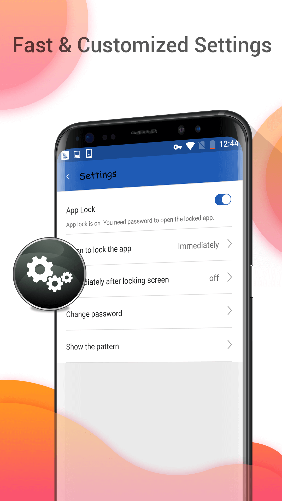 اسکرین شات 5 برنامه AppLock - Lock Apps
