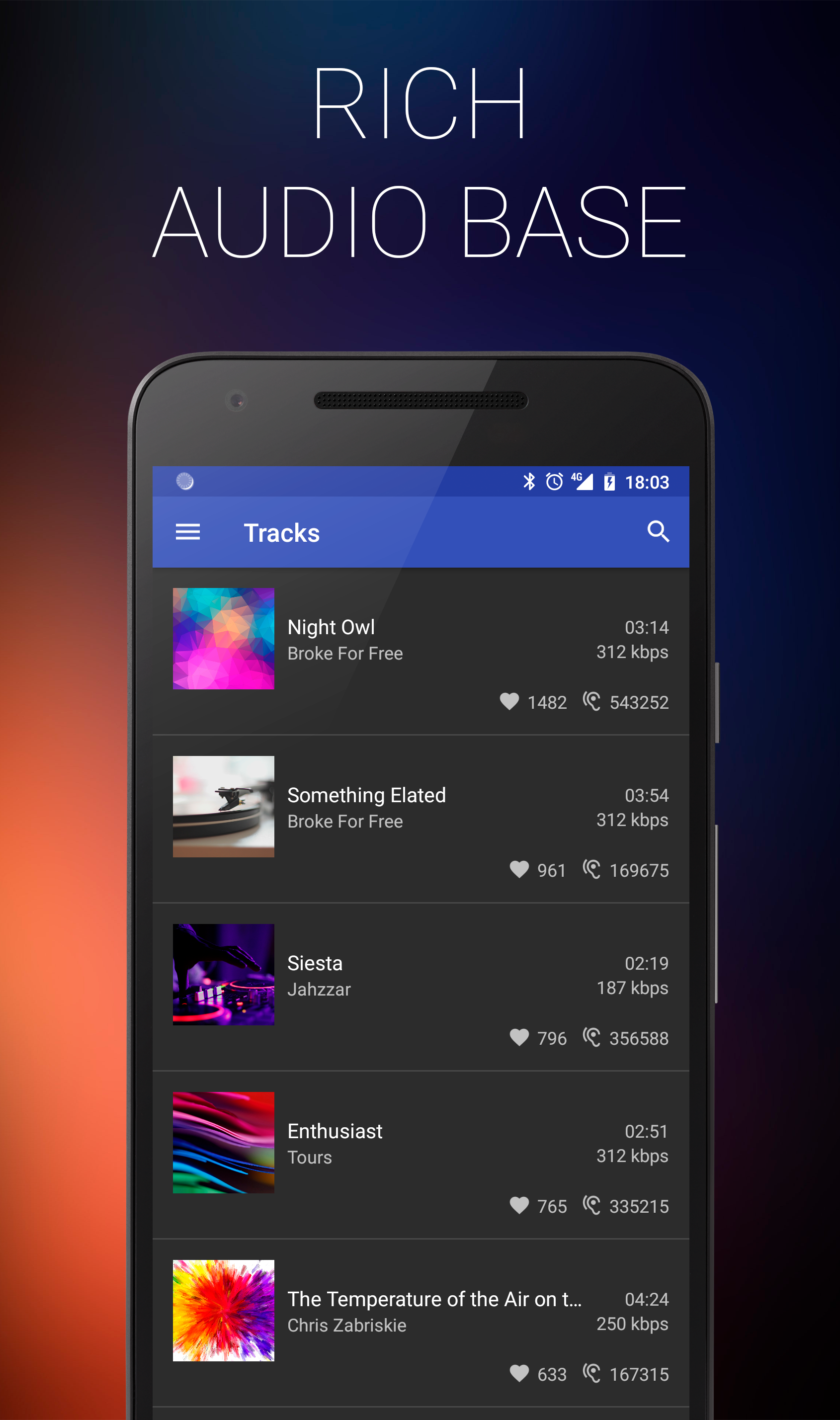 اسکرین شات 2 برنامه Music Downloader Mp3 Download