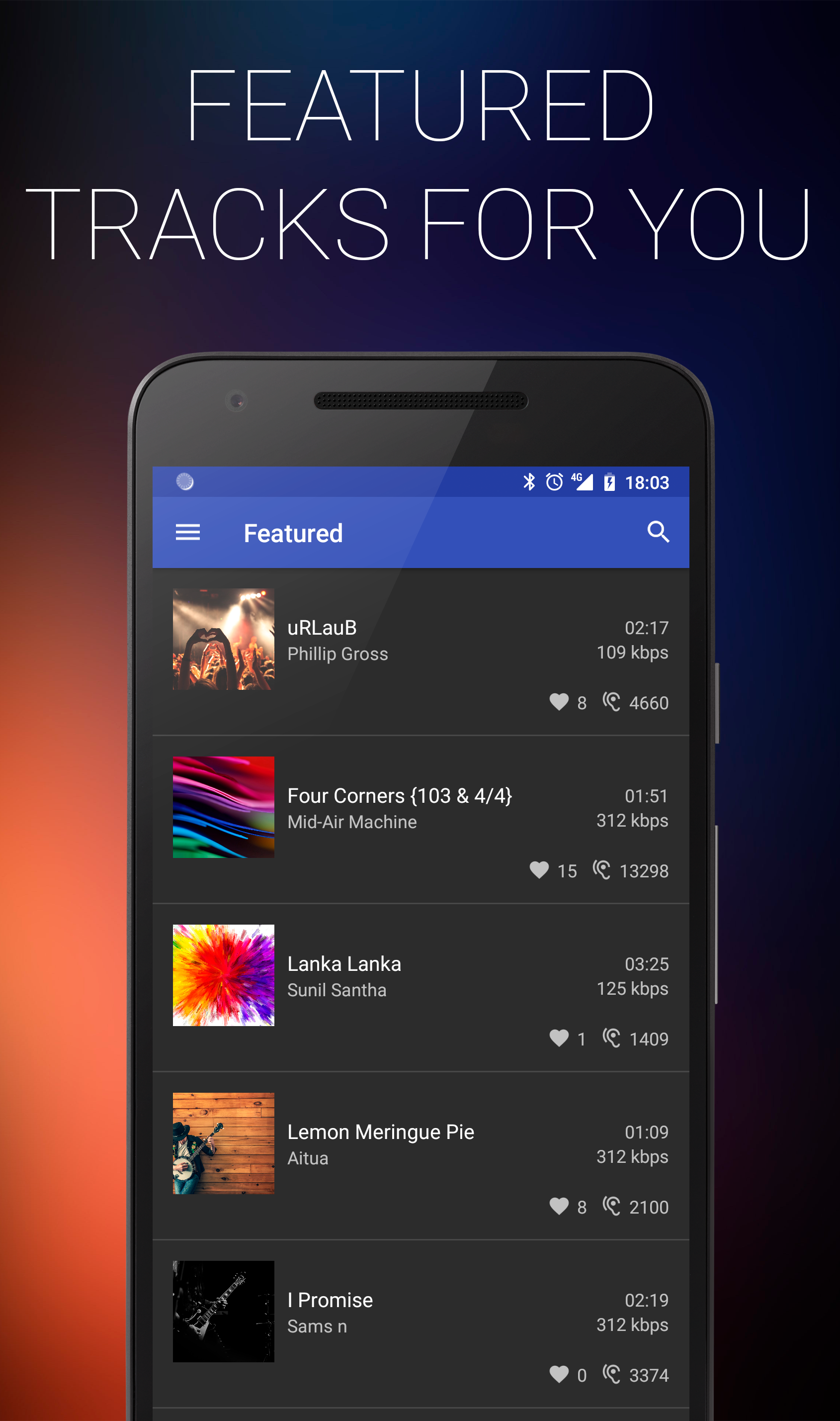 اسکرین شات 3 برنامه Music Downloader Mp3 Download