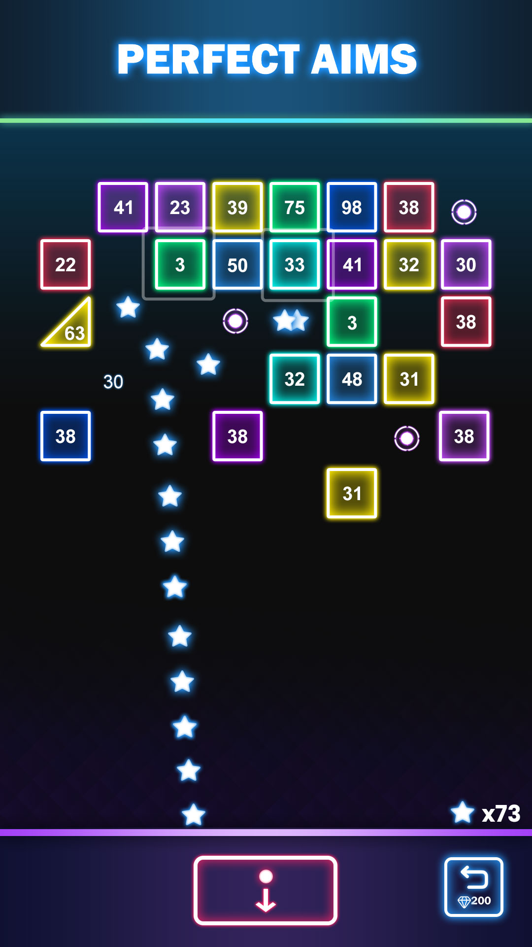 اسکرین شات 5 بازی Brick Breaker - Balls vs Block