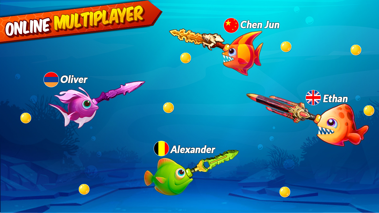 اسکرین شات 4 بازی Big Eat Fish Games Shark Games