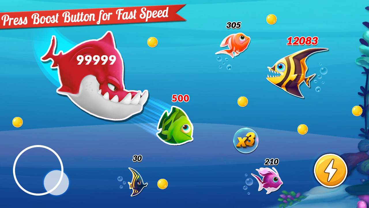 اسکرین شات 1 بازی Fish.IO Fish Games Shark Games