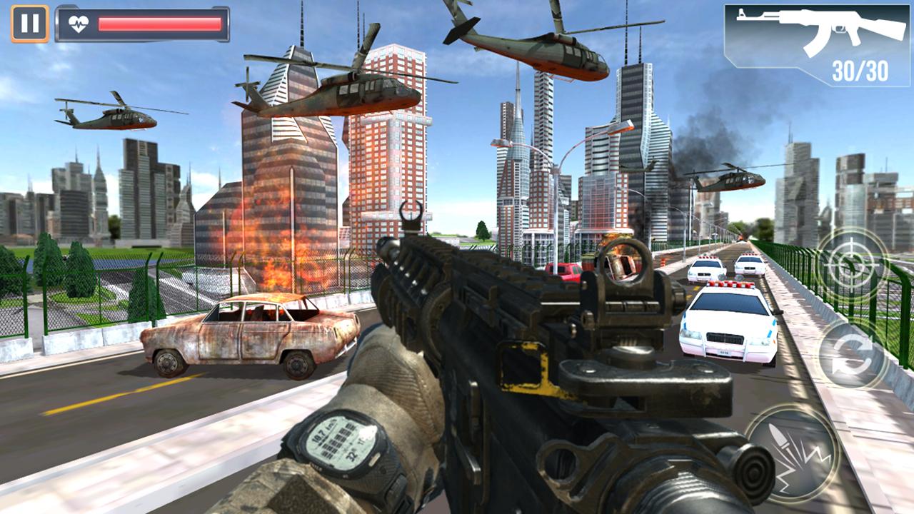 اسکرین شات 1 بازی FPS Air Shooting Fire Gun game