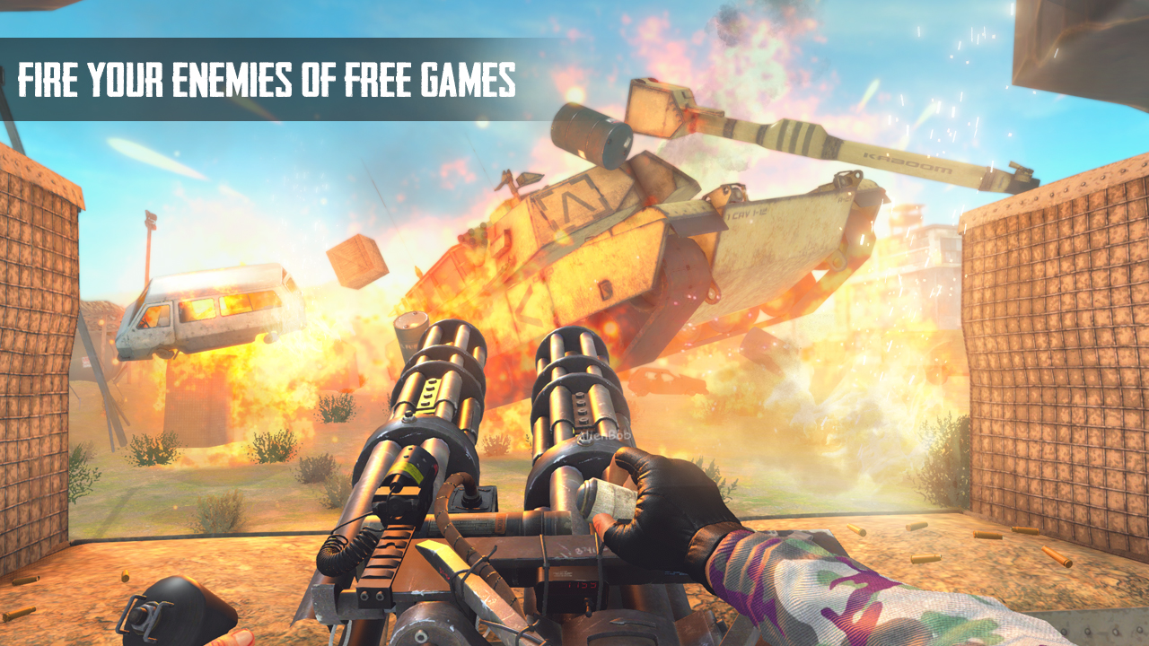 اسکرین شات 3 بازی Machine Guns: Army Battle FPS