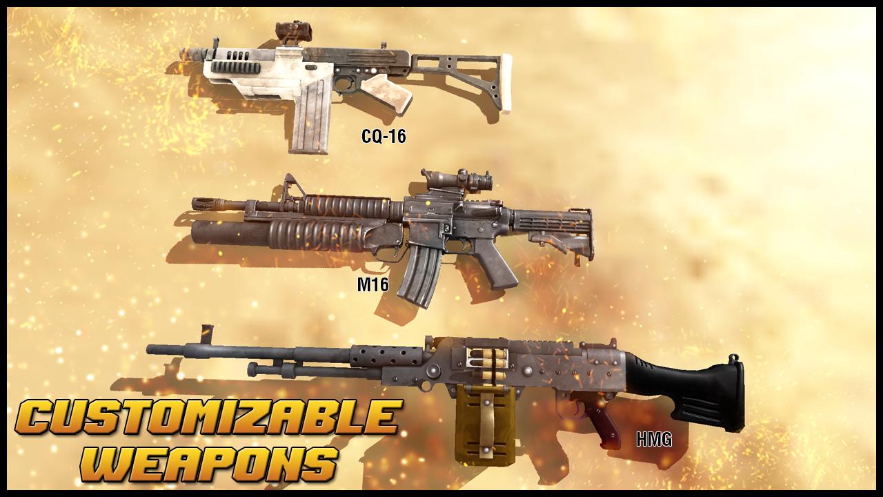 اسکرین شات 5 بازی Machine Guns Fire: Gun Games