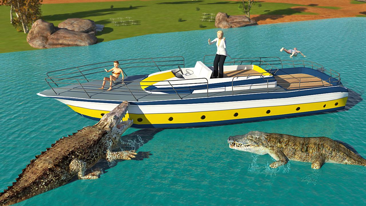 اسکرین شات 1 بازی Hungry Crocodile Simulation