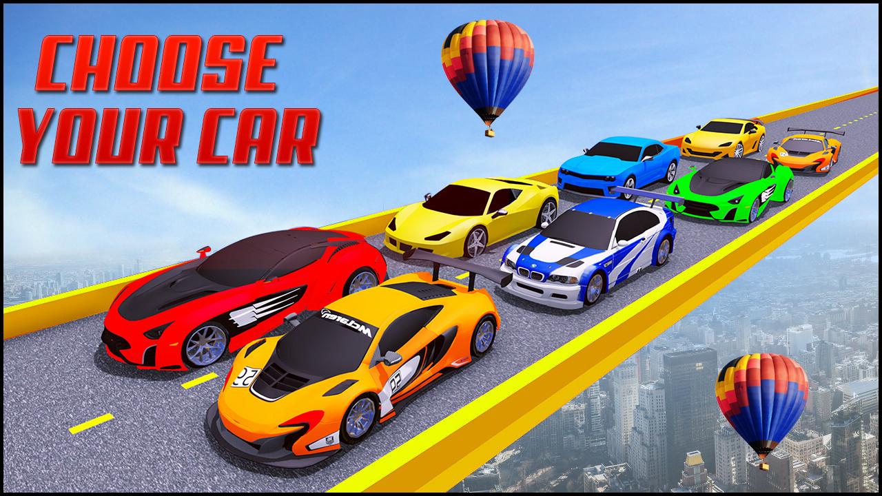 اسکرین شات 2 بازی Mega Car Stunts Race Car Games