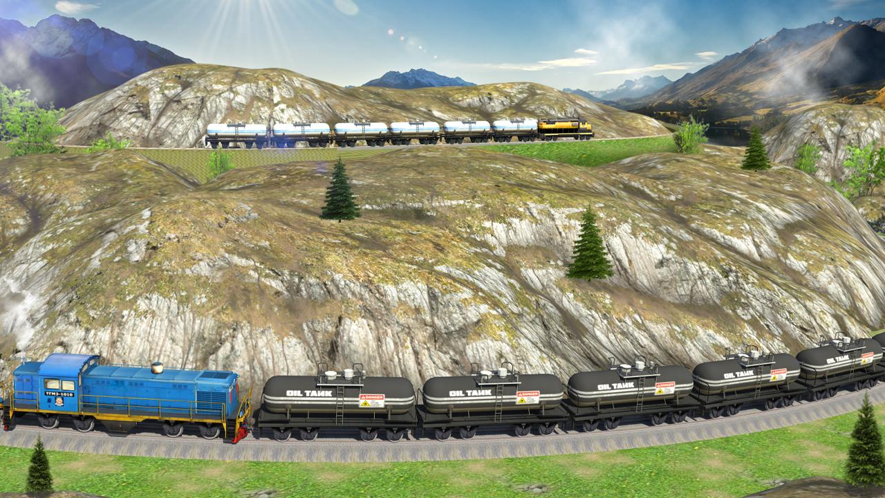 اسکرین شات 2 بازی Oil Tanker Train Simulator