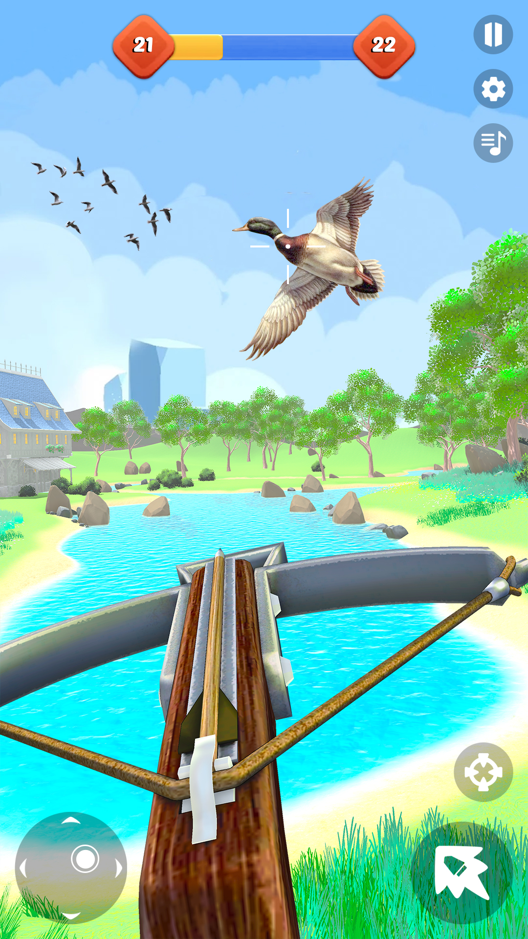 اسکرین شات 4 بازی Slingshot Hunt - Bird Shooting