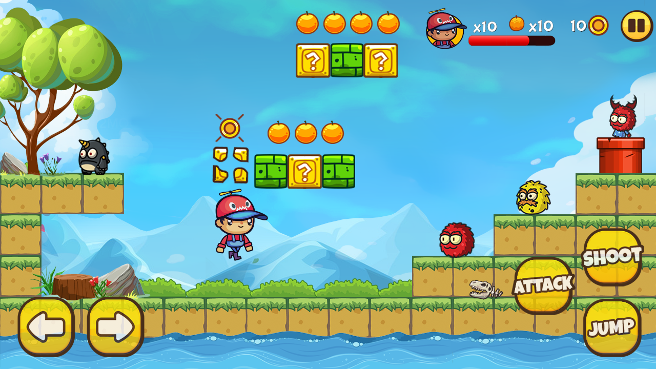 اسکرین شات 1 بازی Bob Run Jungle Adventure Game