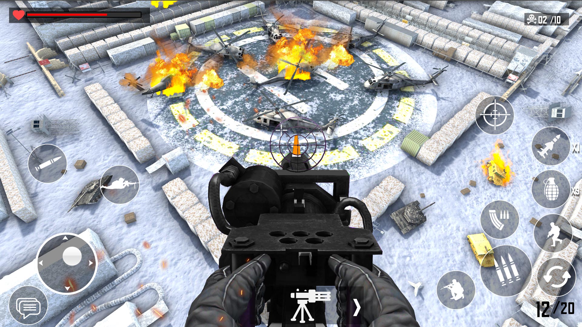 اسکرین شات 5 بازی World War Games: Tank War Game