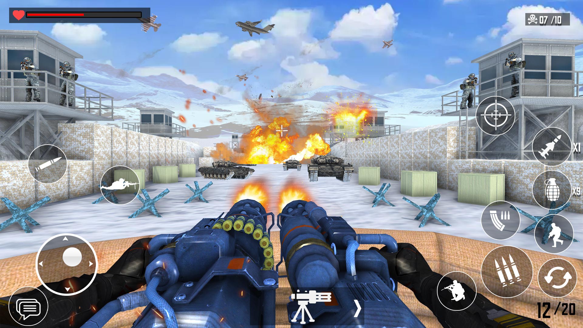 اسکرین شات 6 بازی World War Games: Tank War Game