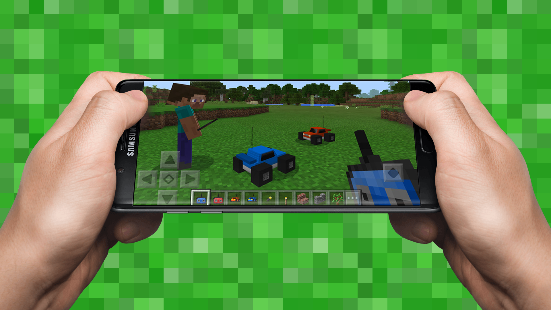 اسکرین شات 3 برنامه Cars Mod for Minecraft PE