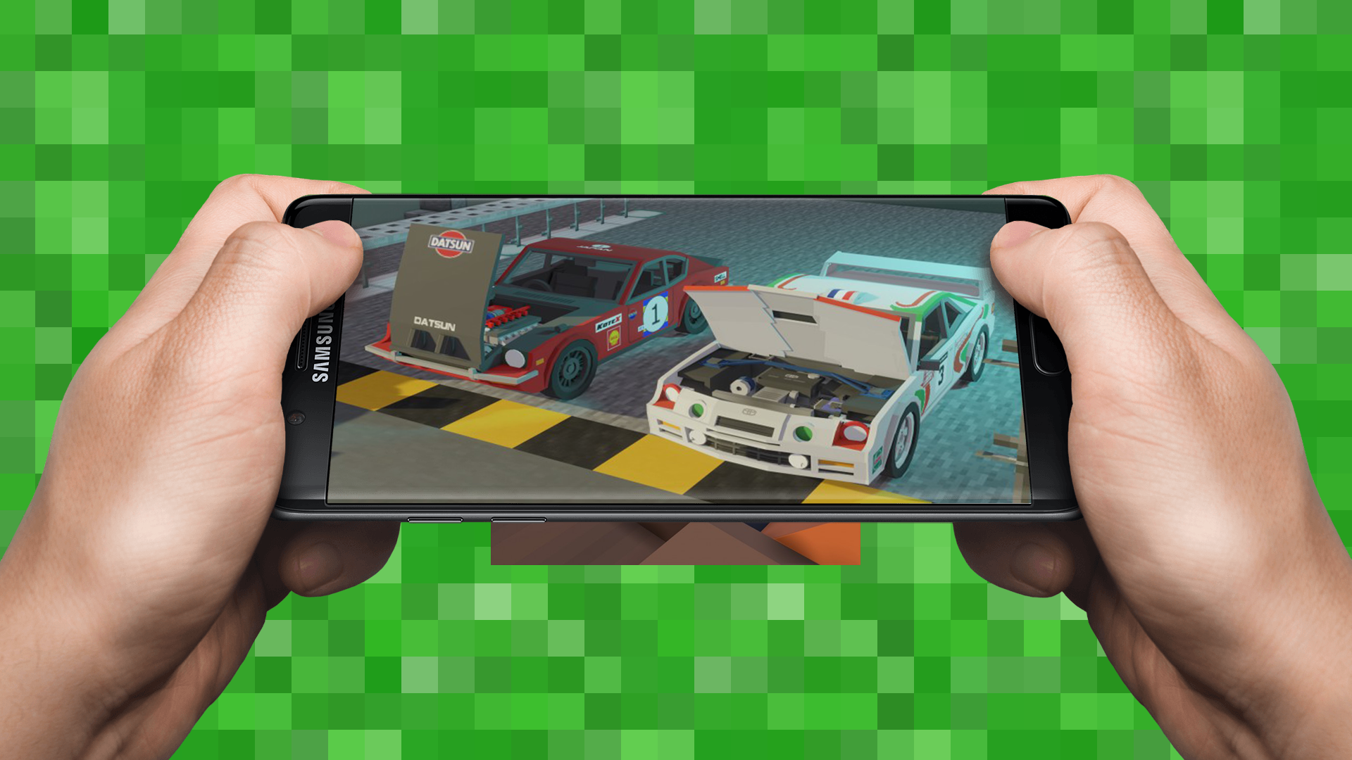 اسکرین شات 1 برنامه Cars Mod for Minecraft PE