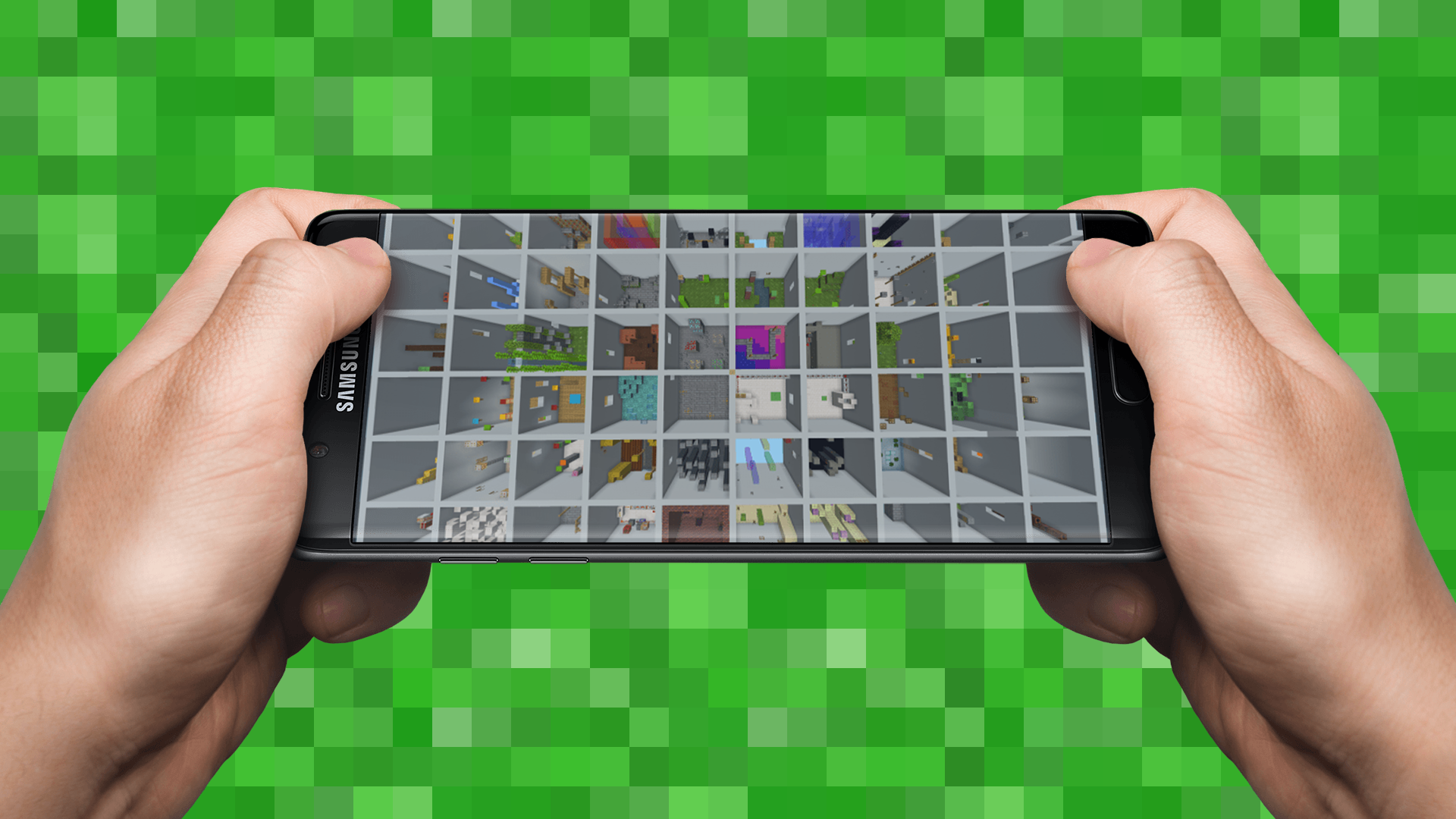 اسکرین شات 1 برنامه Parkour Maps for Minecraft PE