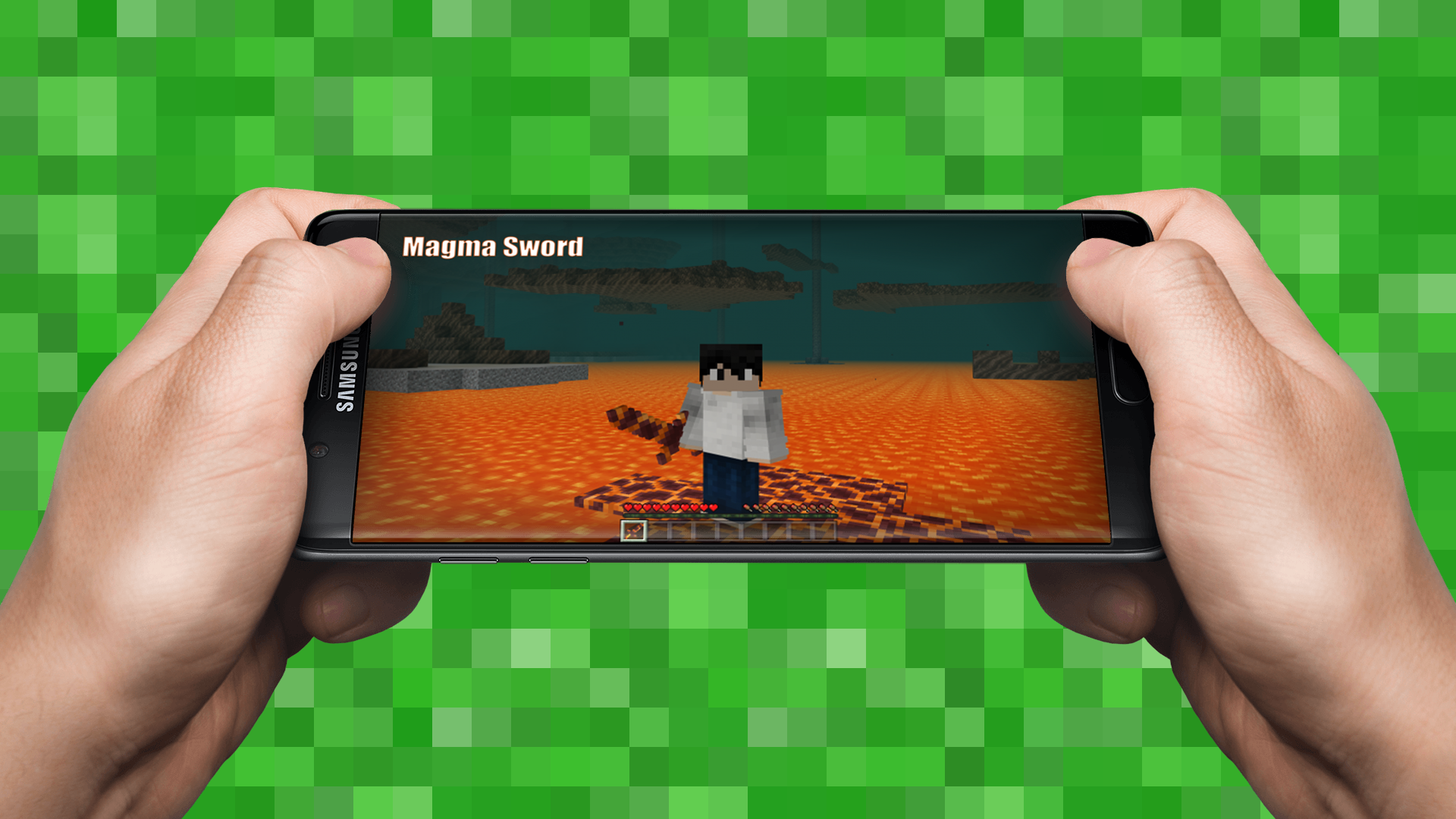 اسکرین شات 1 برنامه Swords Mod for Minecraft PE