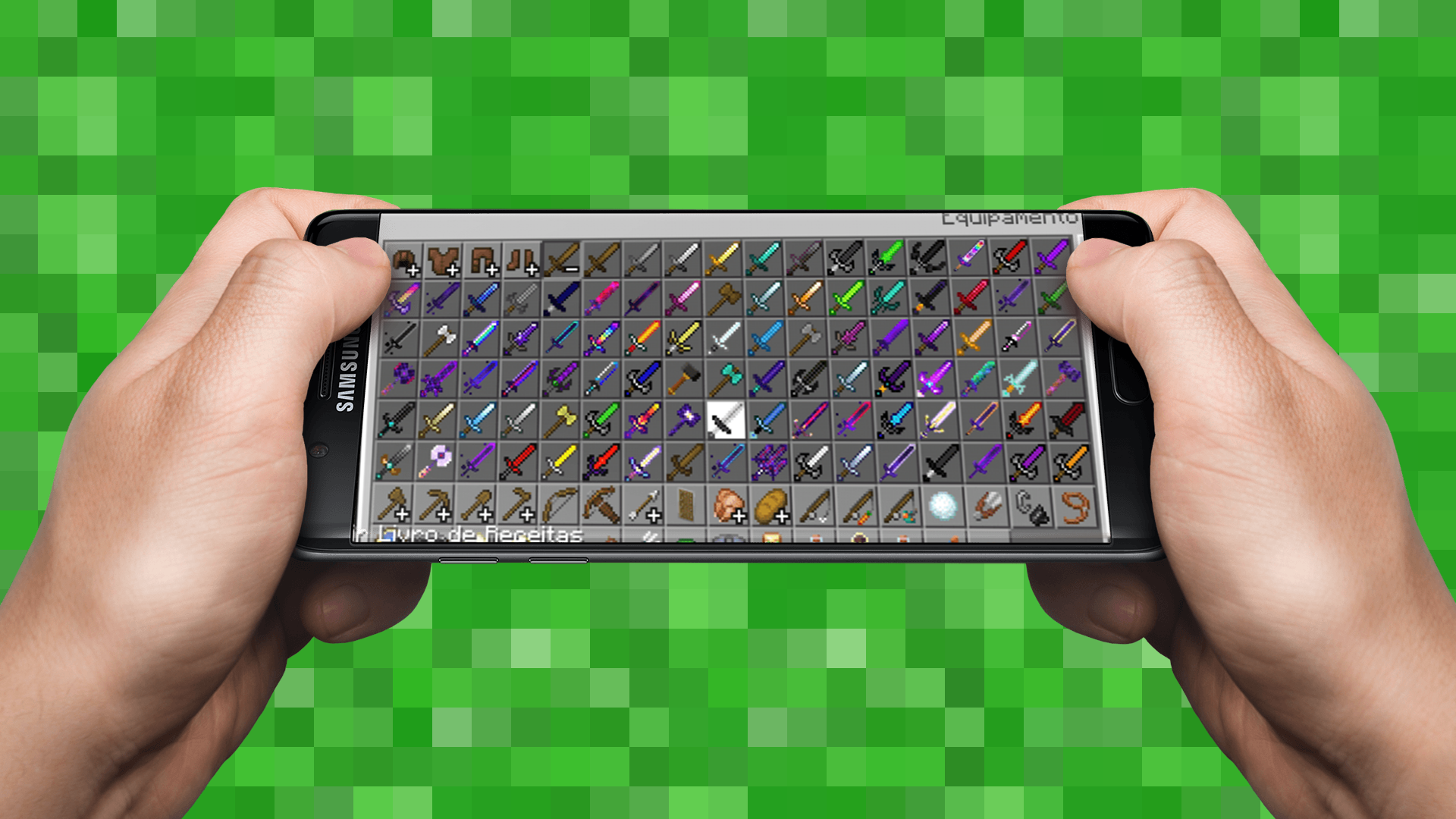 اسکرین شات 2 برنامه Swords Mod for Minecraft PE