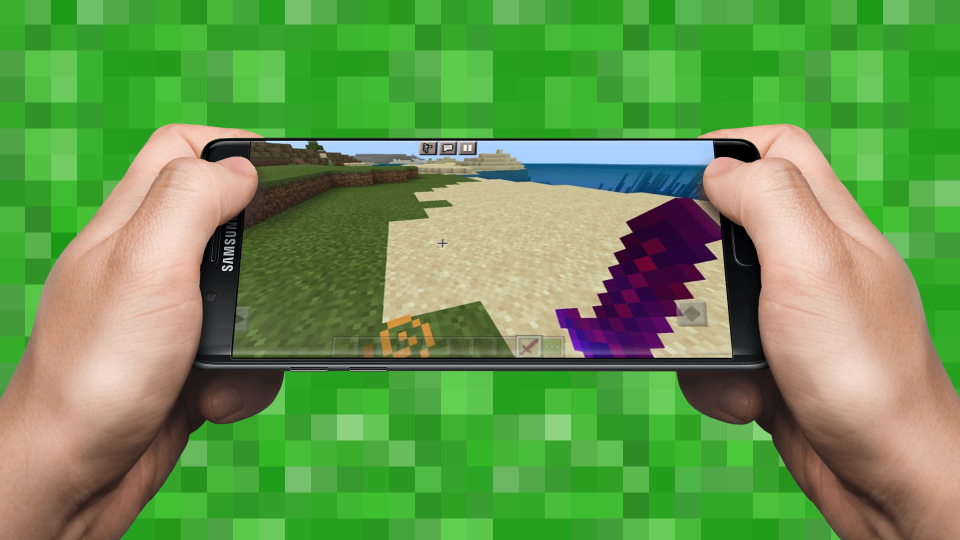 اسکرین شات 3 برنامه Swords Mod for Minecraft PE