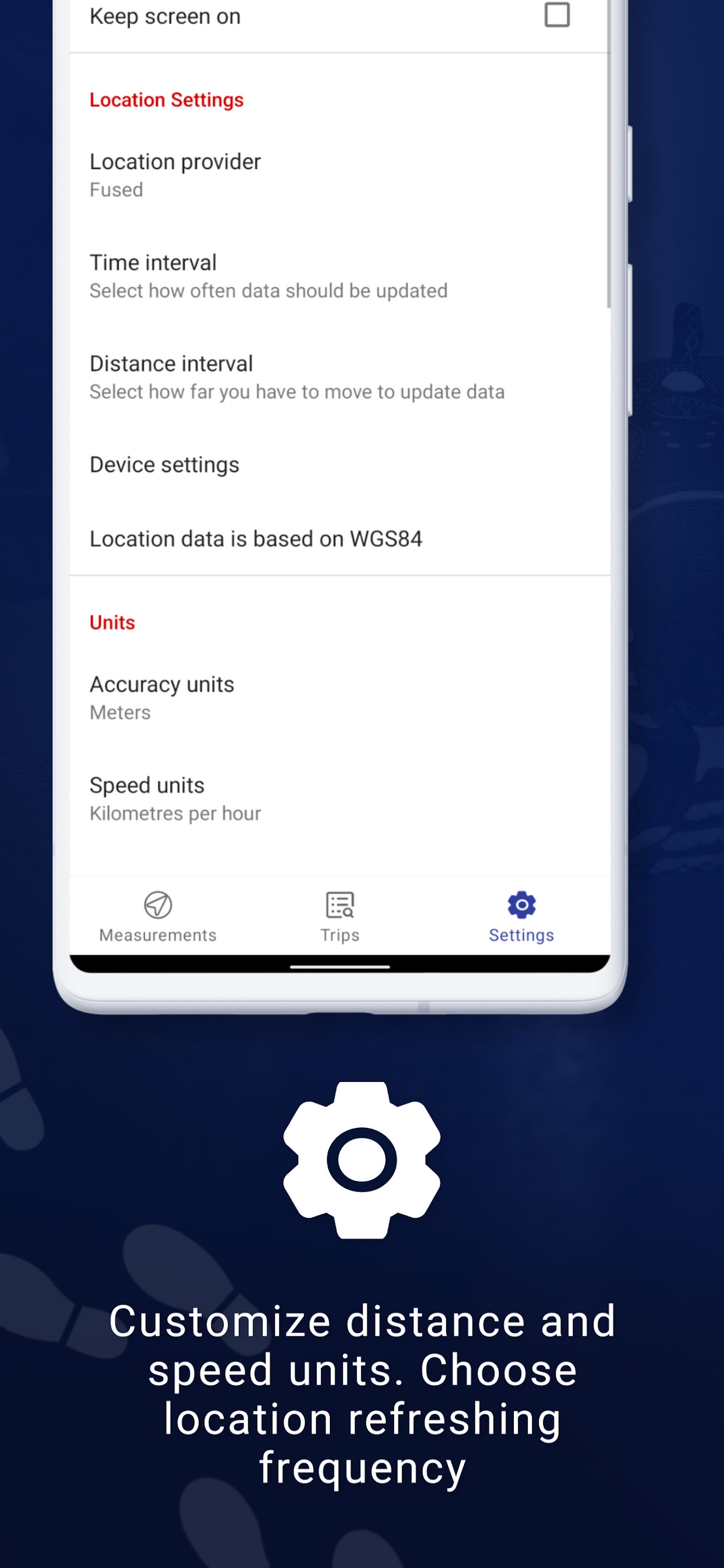 اسکرین شات 4 برنامه My GPS Odometer