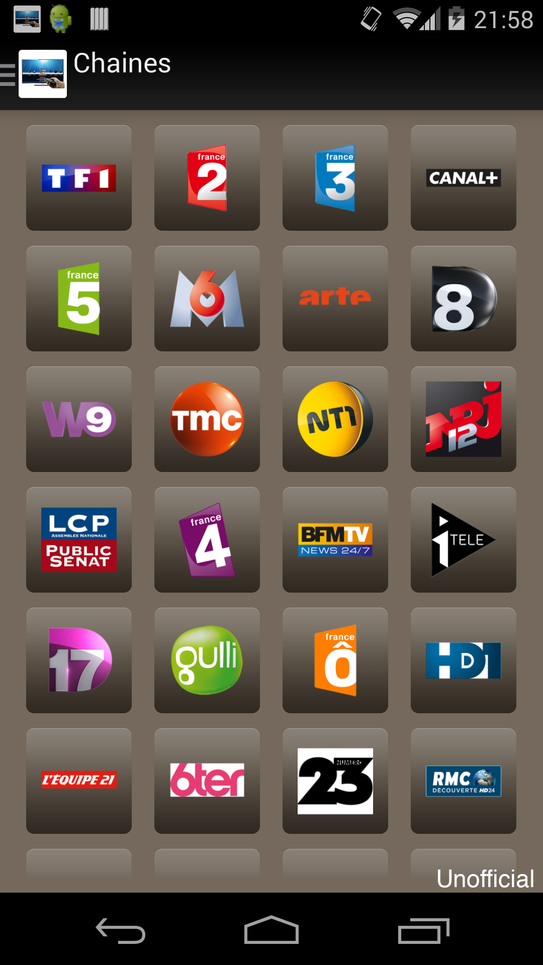 اسکرین شات 3 برنامه Télécommande pour Freebox