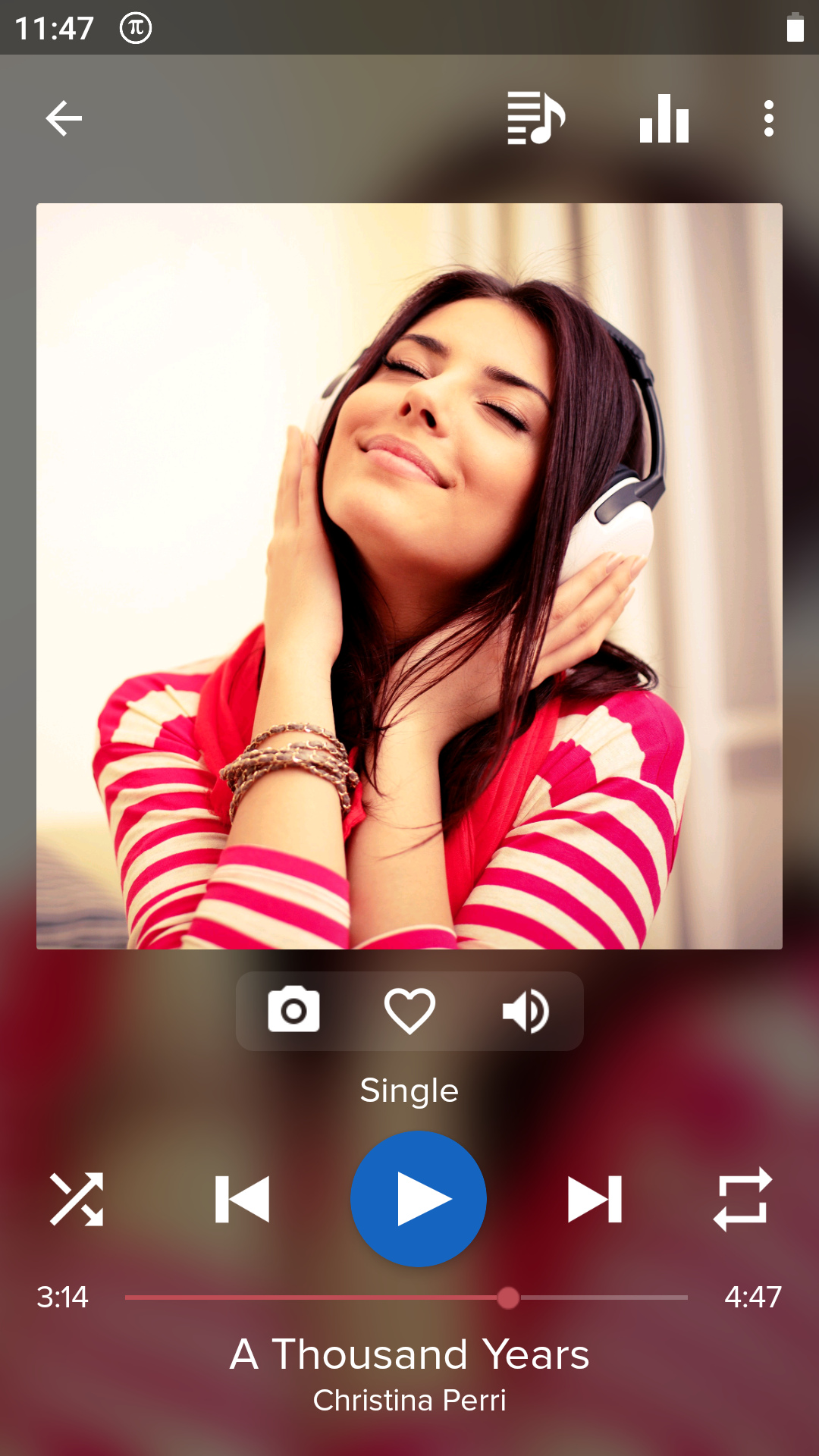 اسکرین شات 8 برنامه Music Player - MP3 Player