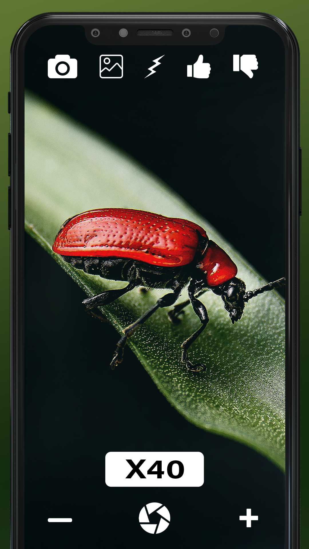 اسکرین شات 3 برنامه Super Zoom Camera Photo Editor