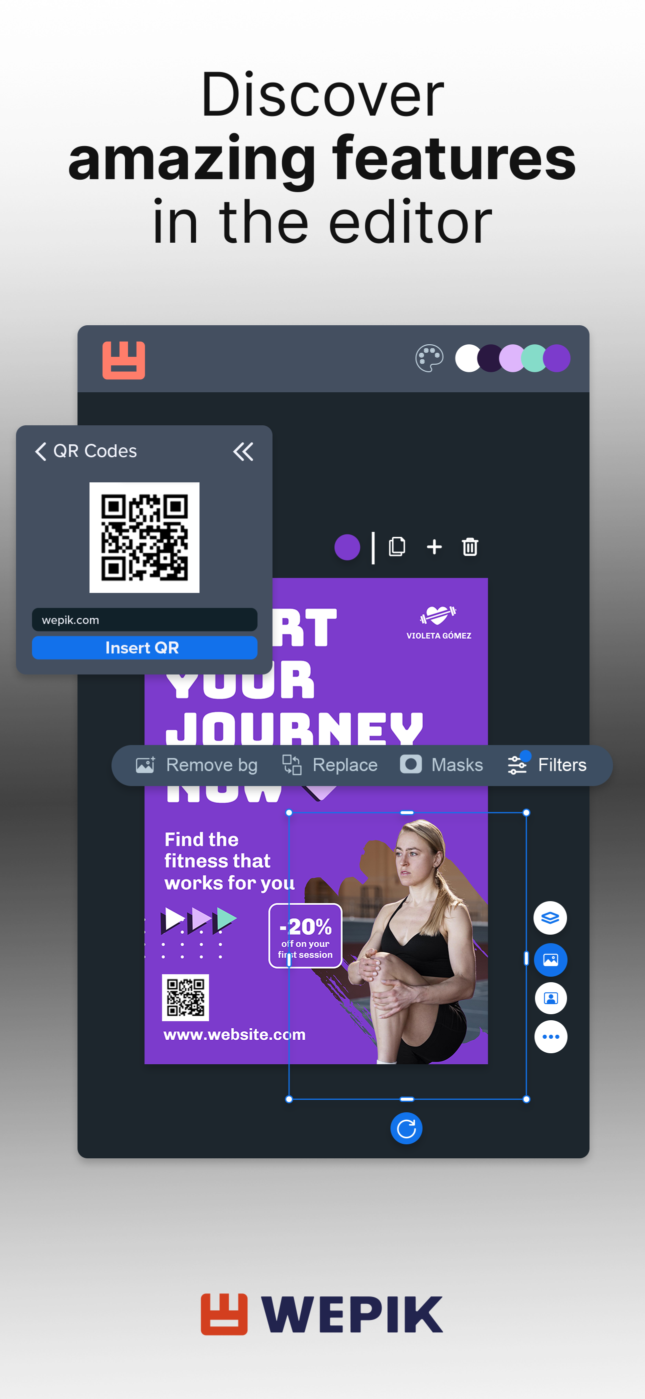 اسکرین شات 3 برنامه Wepik