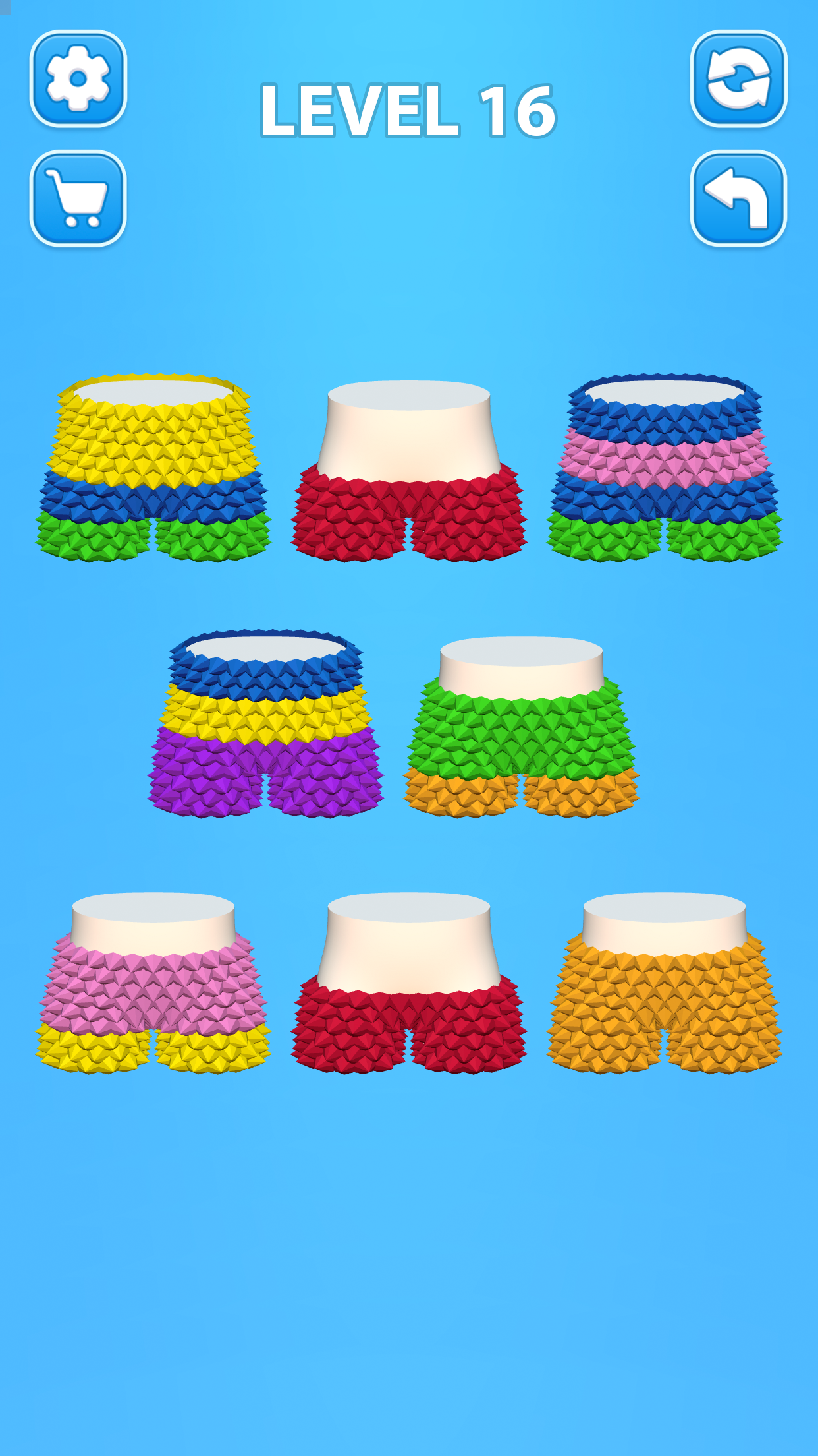 اسکرین شات 3 بازی Cozy Knitting: Sorting games