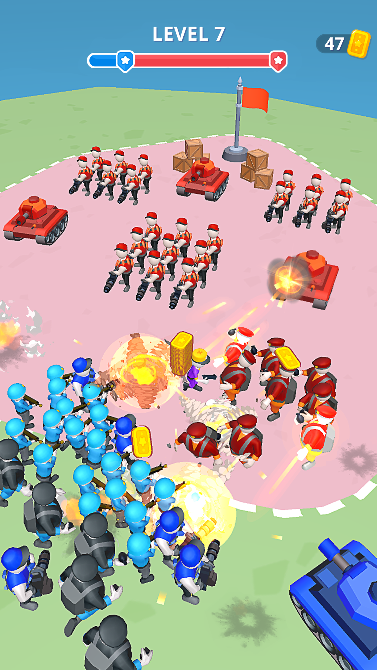اسکرین شات 5 بازی Army War Camp—Battle Game
