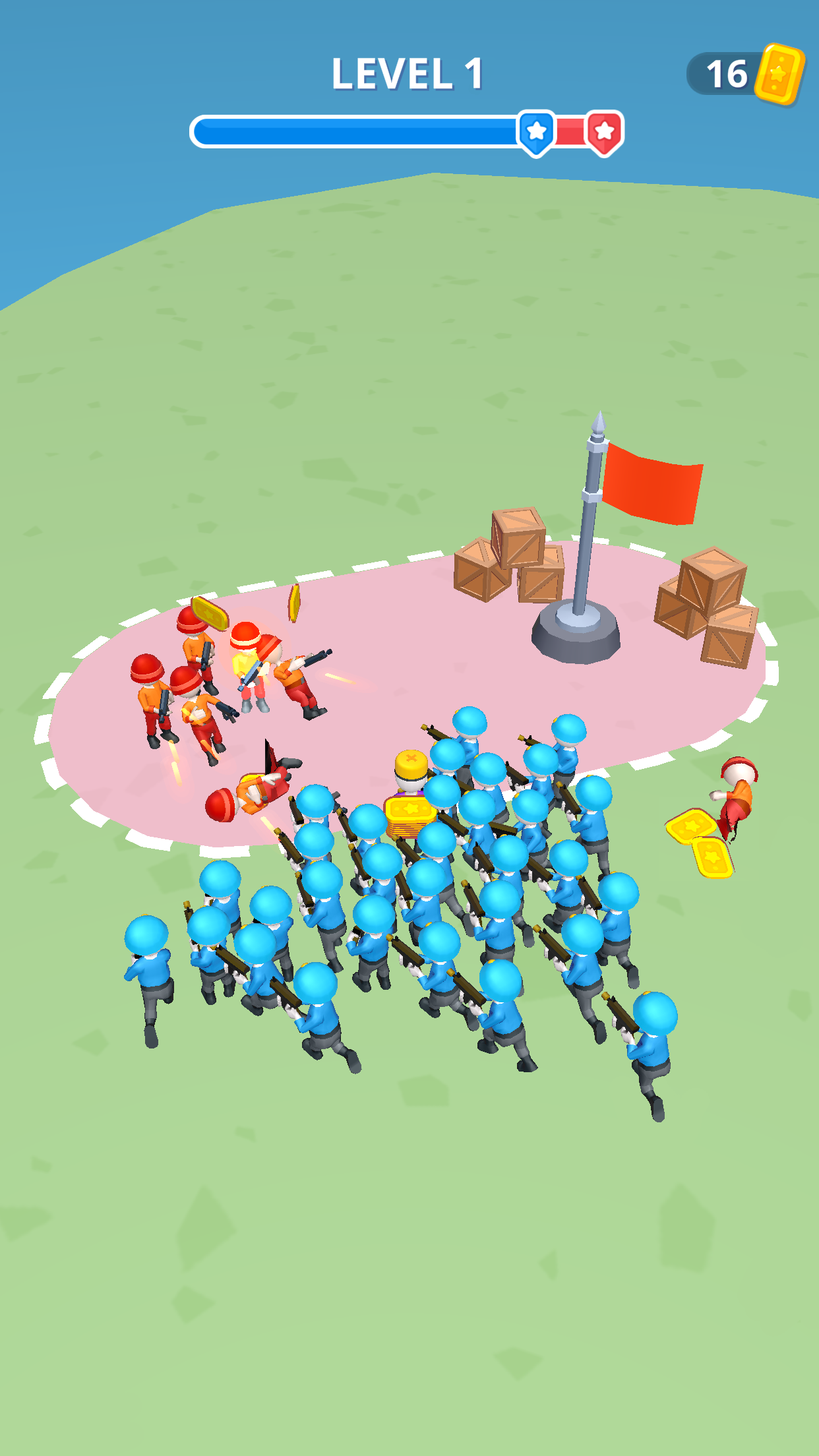 اسکرین شات 6 بازی Army War Camp—Battle Game
