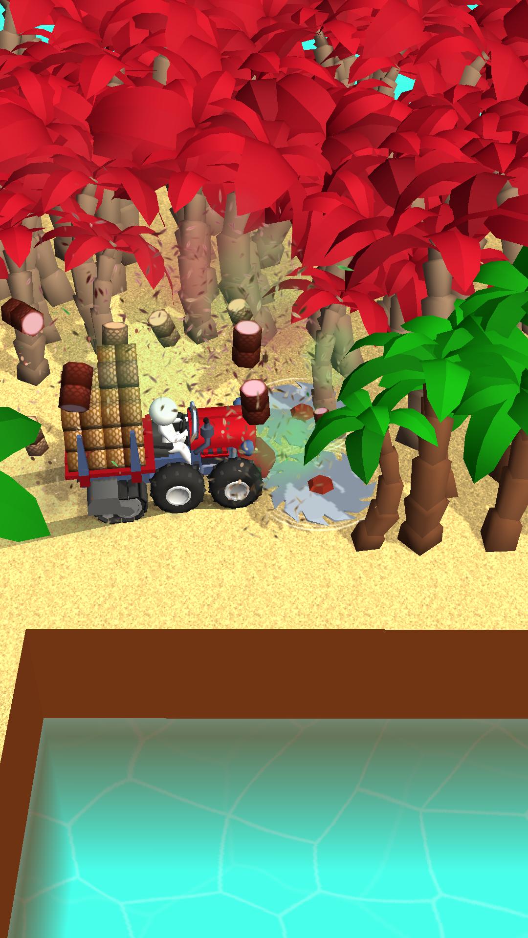اسکرین شات 5 بازی Lumber Harvest: Tree Cutting