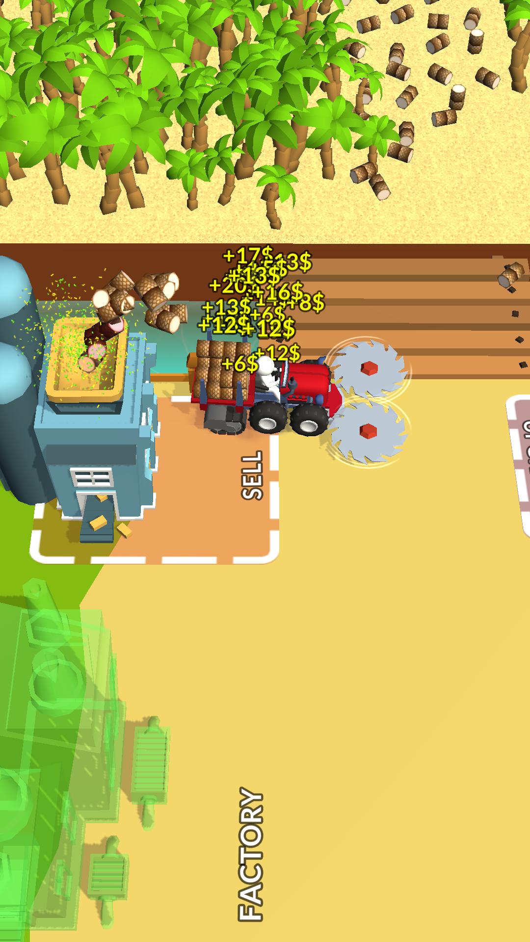 اسکرین شات 3 بازی Lumber Harvest: Tree Cutting