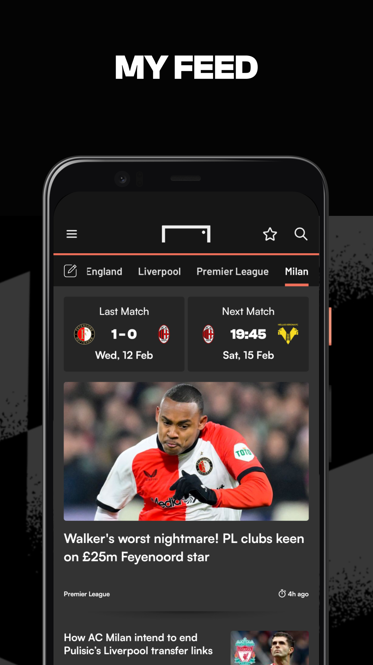 اسکرین شات 7 برنامه GOAL - Football News & Scores