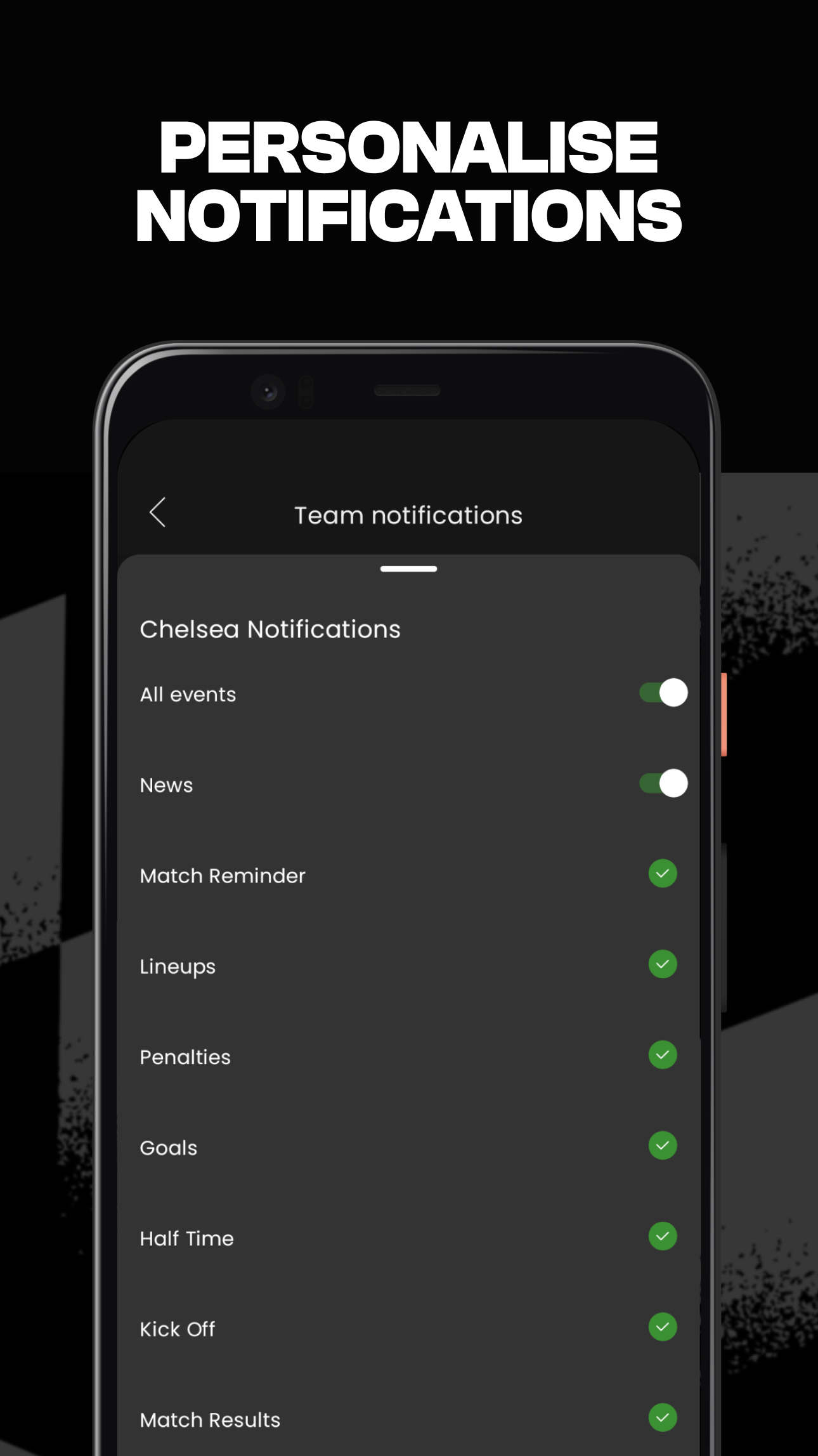اسکرین شات 6 برنامه GOAL - Football News & Scores