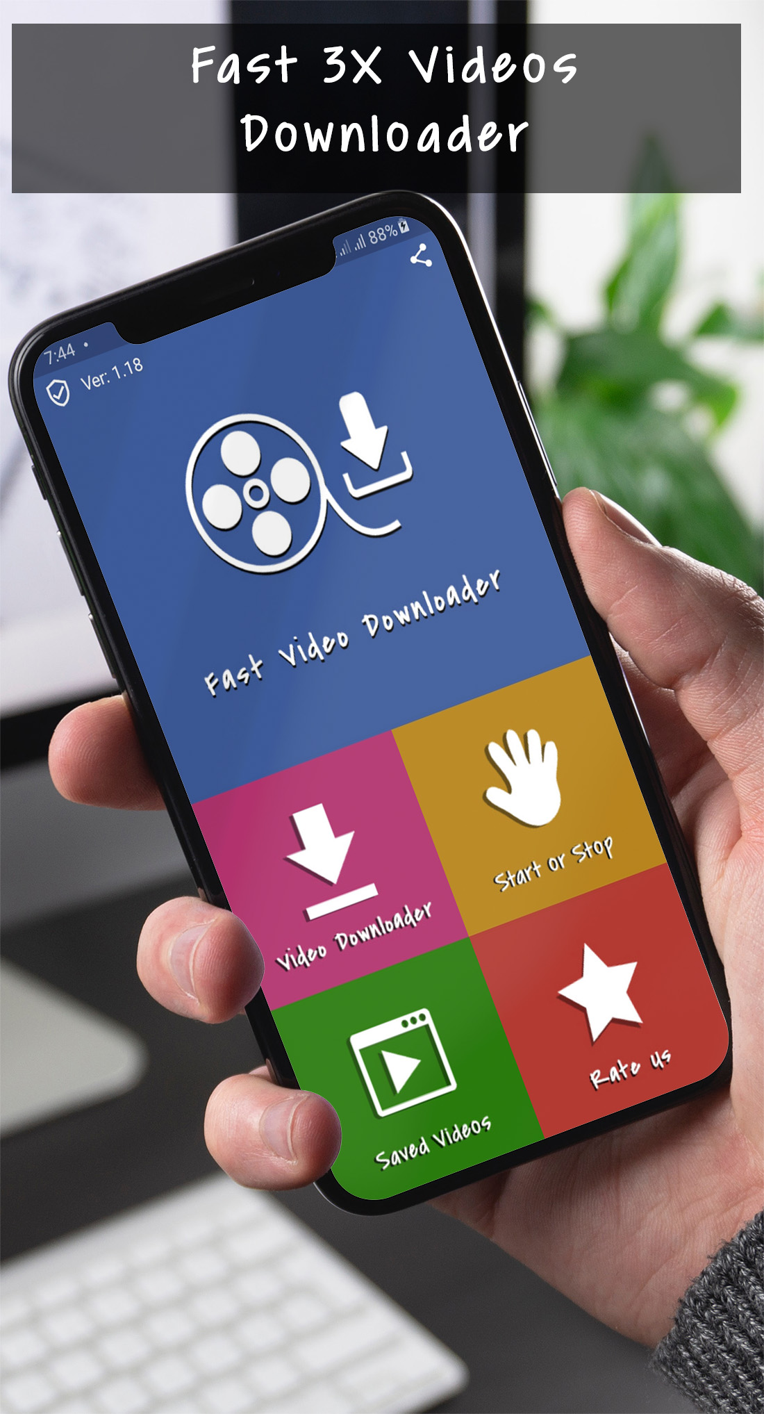 اسکرین شات 1 برنامه Swift 3X Video Downloader